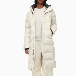 Aritzia Parka WHITE